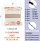 Griffin Silk Bead Cord Perlseide – Size Assortment 0-16 – 2 Meters per Card – Stainless Steel Needle Attached – for Knotting Pearls, Gemstones, Crystals and Beads